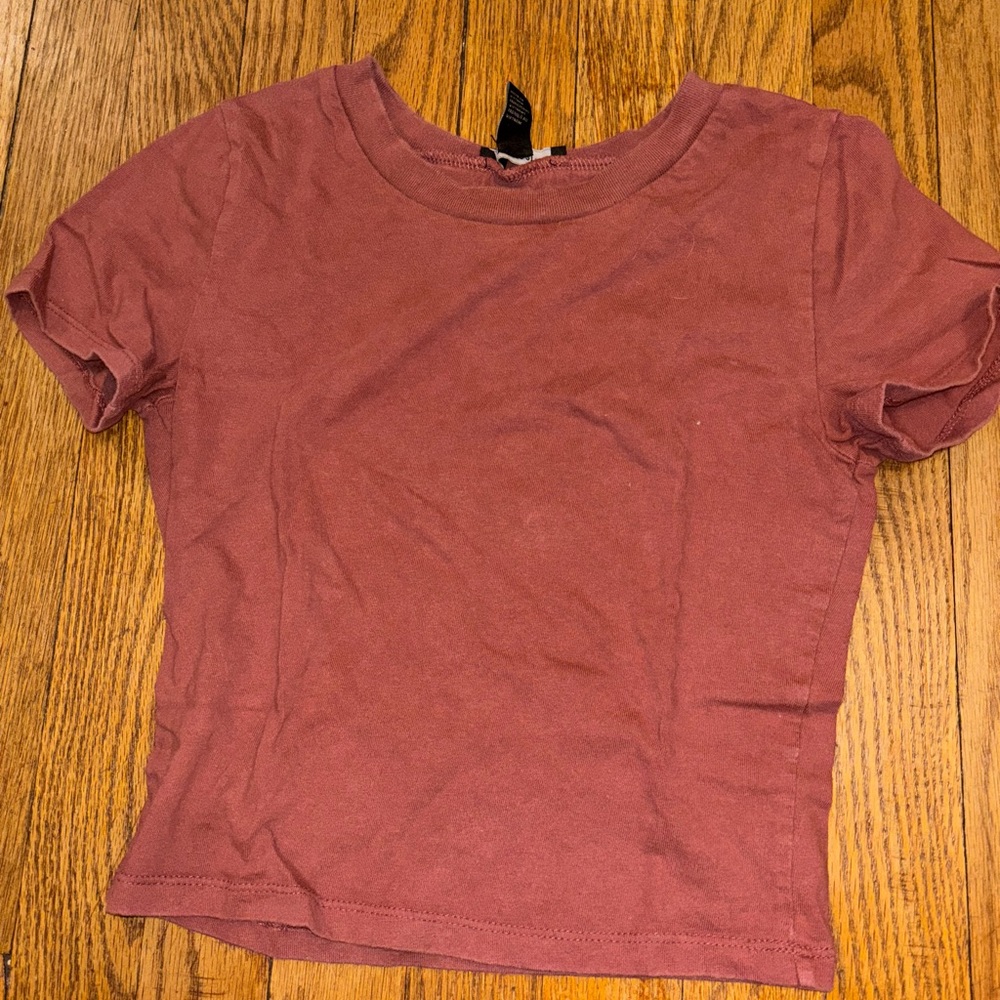 Cute maroon crop-top ❤️